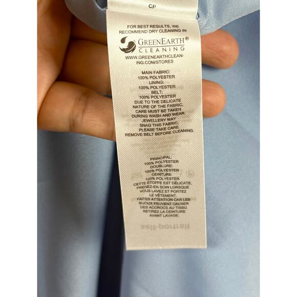 B40. Self-Portrait Pleated Taffeta Midi Dress 2 Cocktail Party Emily In Paris - Picture 10 of 10